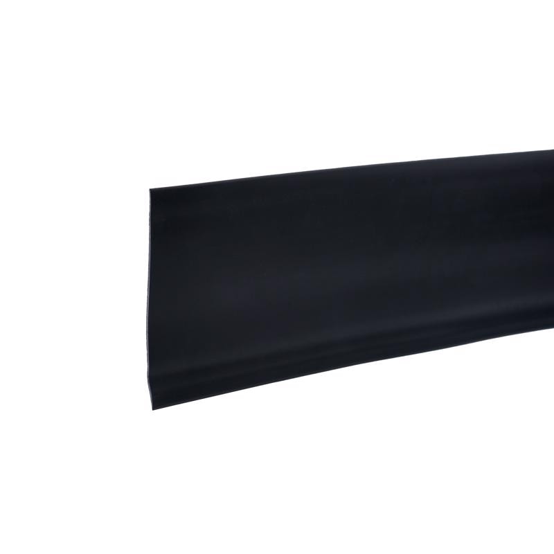 VINYL WALL BASE4"X4' BLK