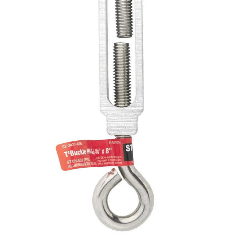 TURNBKL 3/8"X8" SS EHK