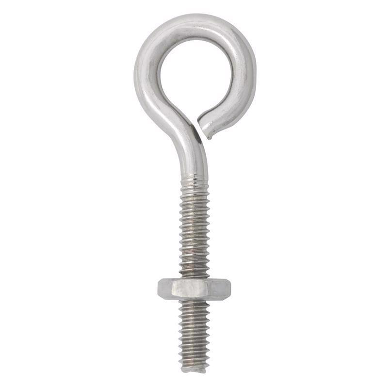 BOLT EYE 3/16"X2"SS