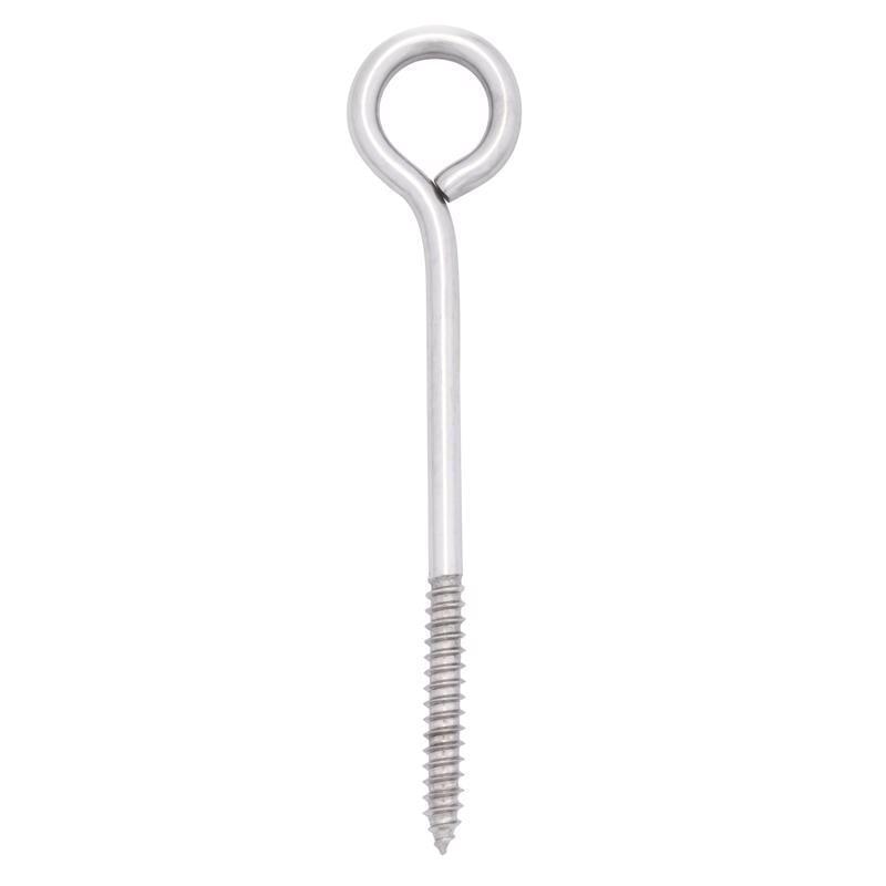BOLT EYE LAG 5/16"X6" SS