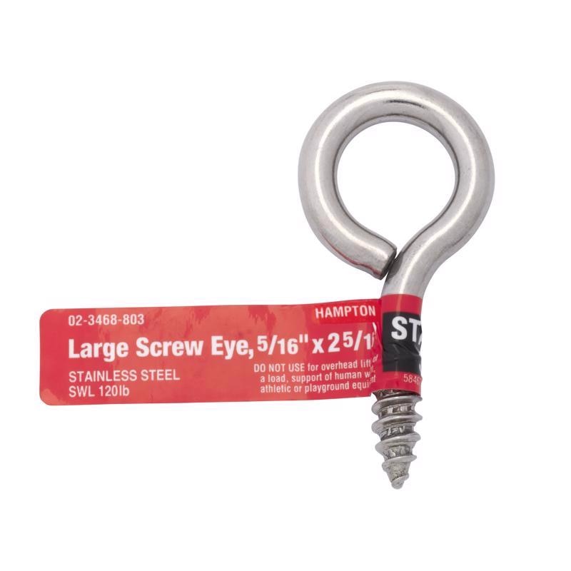 SCREWEYE LG5/16X2.32SS