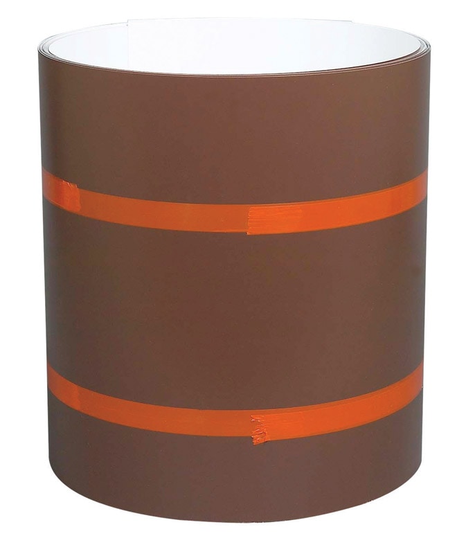 FLASHING ALUM10X50WH/BRN