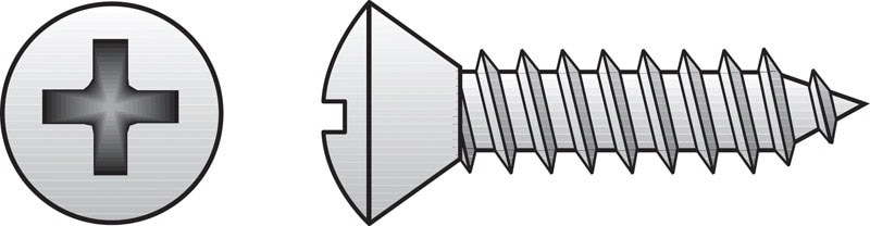 SHT MTL SCRWS 8GAX1/2"