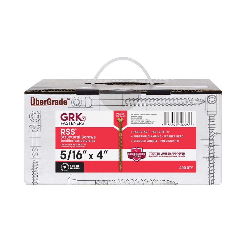 STRCTRL SCREW 5/16X4"