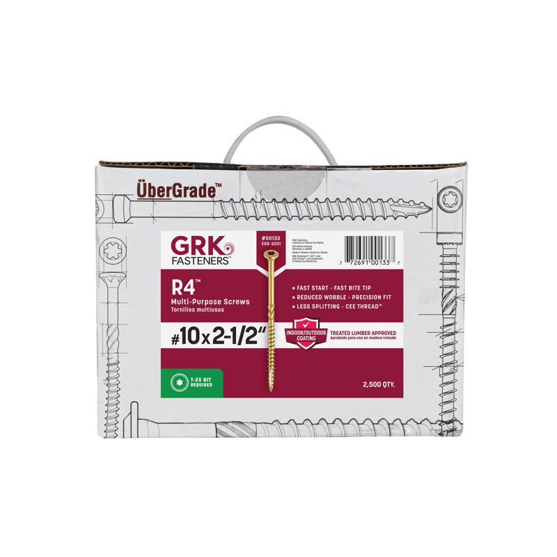 R4 SCREW #10 X 2-1/2"