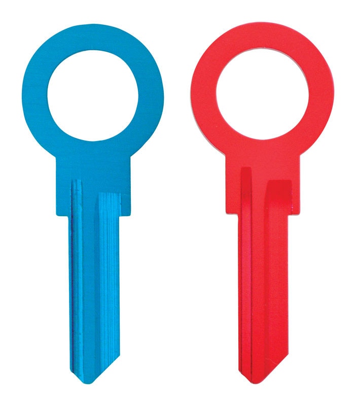 KEY BLNK DBL BLU/RD