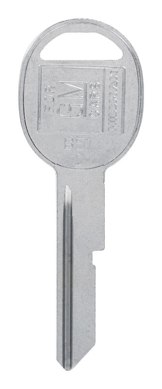 KEY BLNK BRS GM B-51
