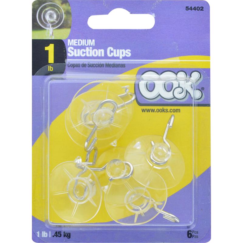 HOOK WITH SUCTION CUP1LB