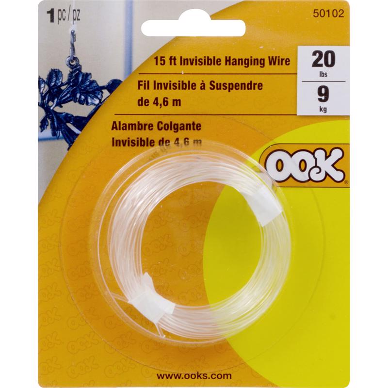 INVISIBLE CORD 20LB 15'