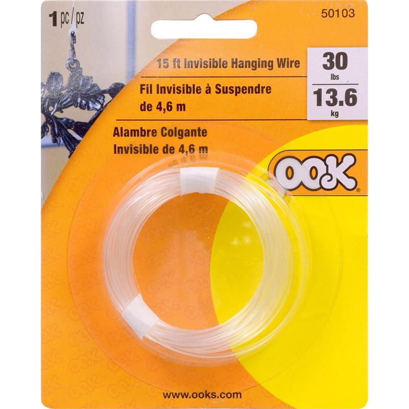 INVISIBLE CORD 30LB 15'