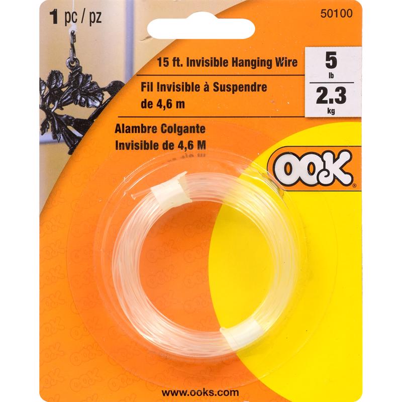 INVISIBLE CORD 5LB 15'