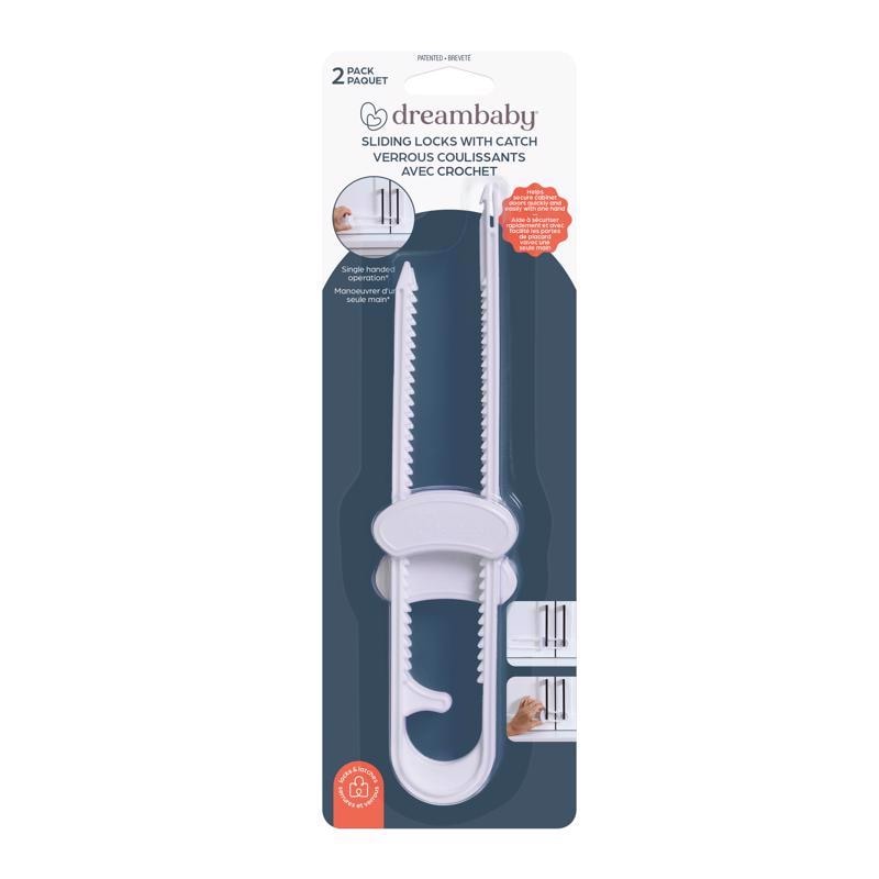 CABINET SLIDE LOCK WT 2P