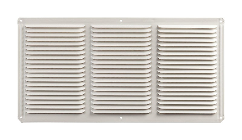 UNDEREAVE VENT WHT 8X16"
