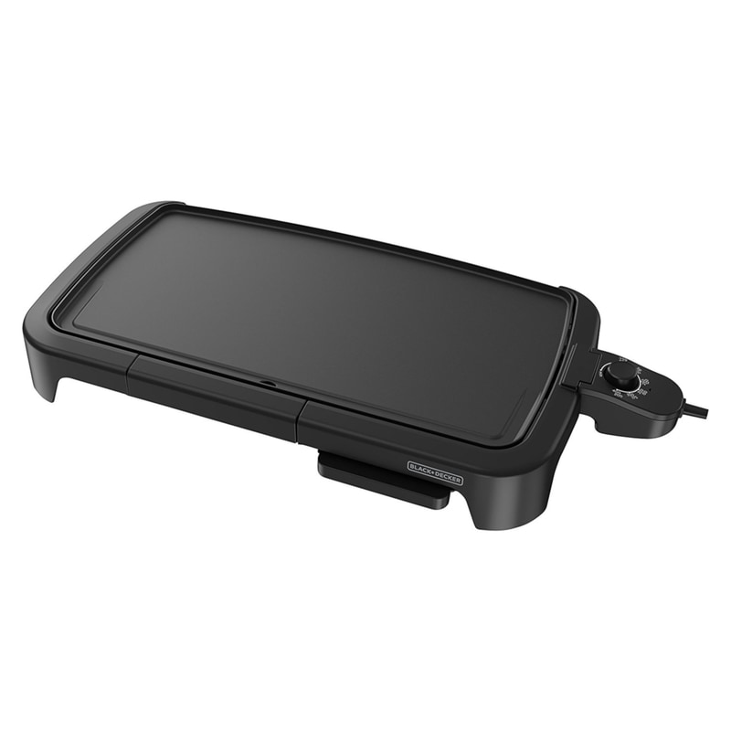 GRIDDLE ELEC BLK 13X22"