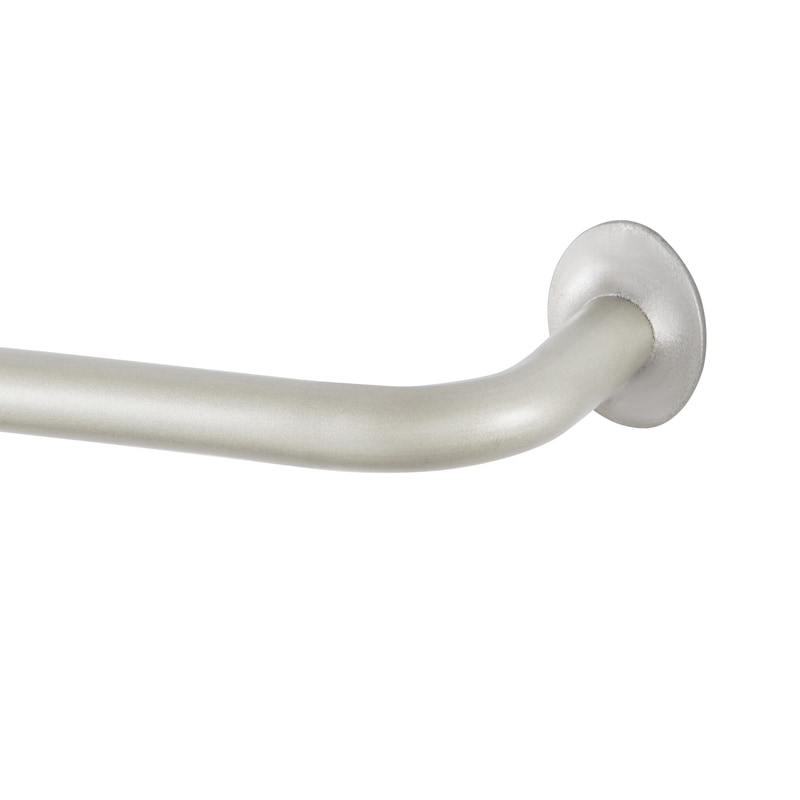 CURTAIN ROD SILVER 86"