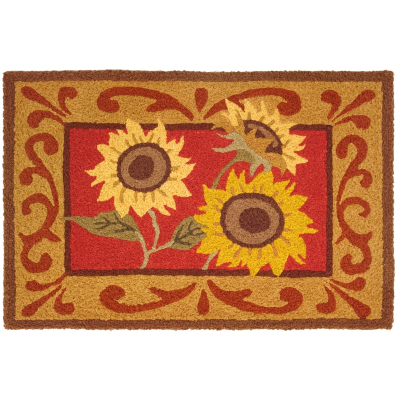 RUG SUNFLOWER 33"X21"