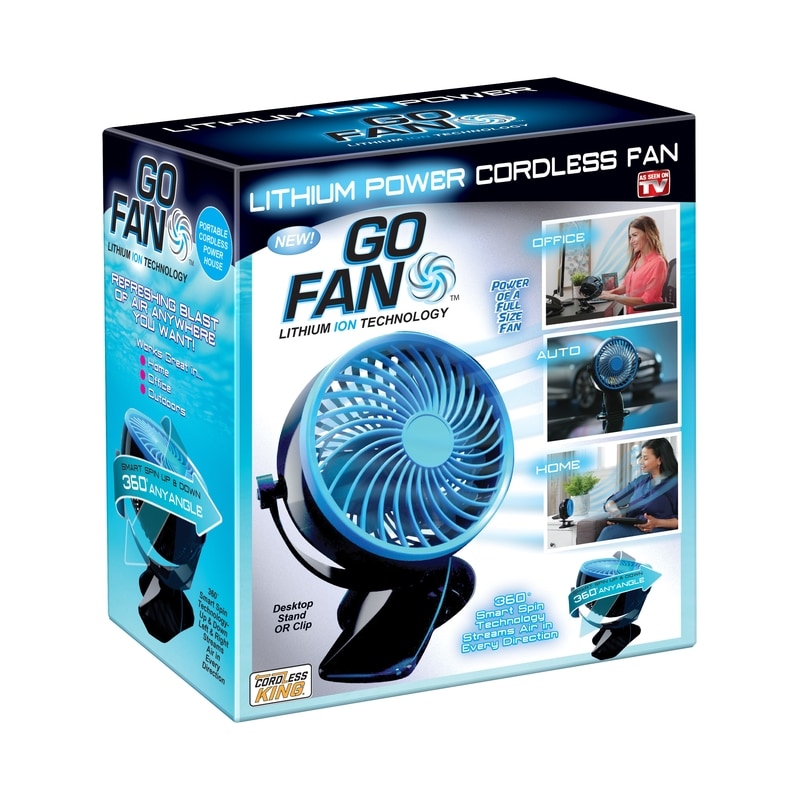 CORDLES RECHARGEABLE FAN