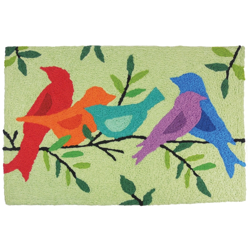RUG  MORNING SONG BIRDS