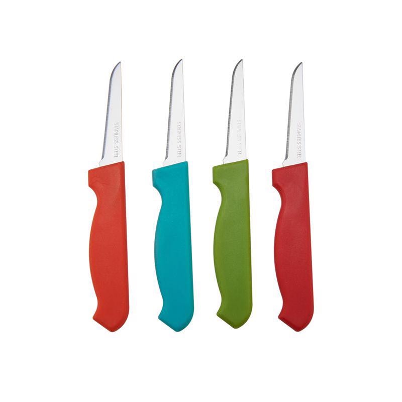 PARING KNIFE SET 3"L 4PC