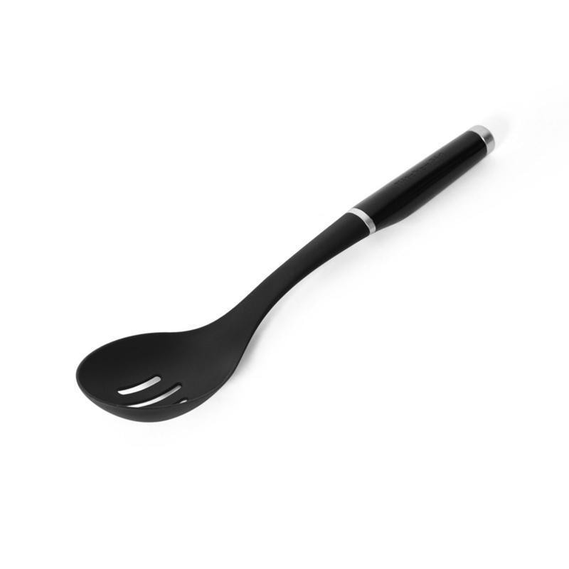 SLOTTED SPOON NYLON BLK