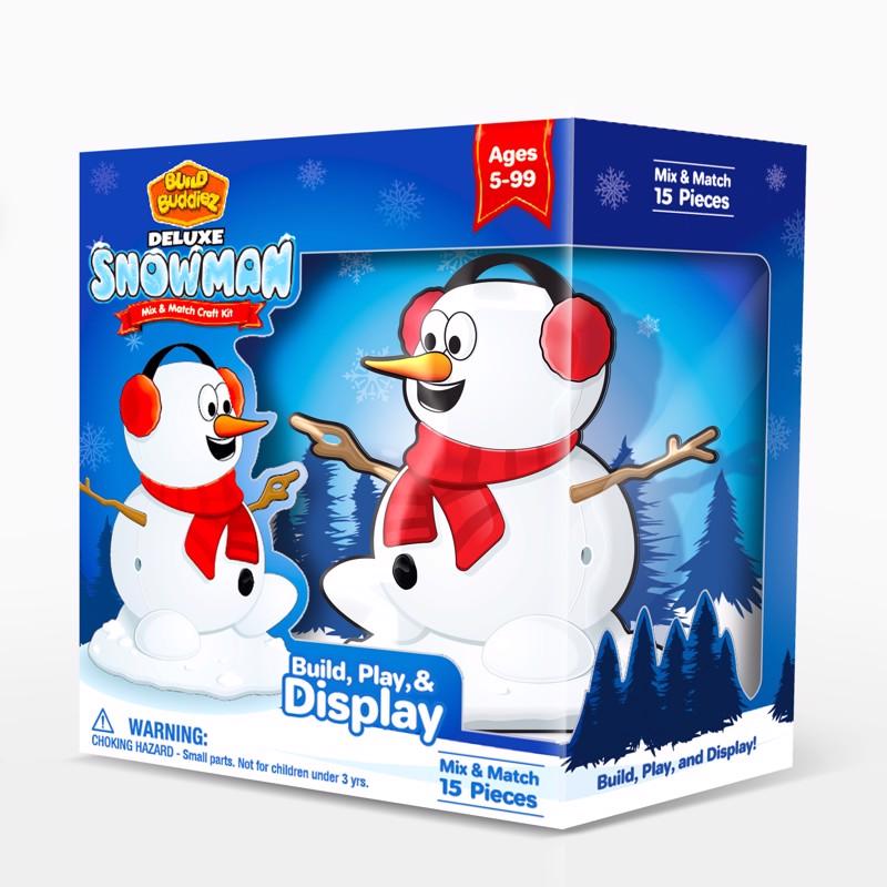 TOYS SNOWMAN MUL 15PC