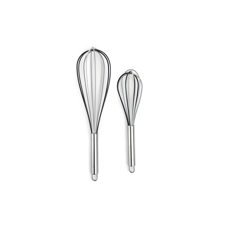 WHISK SET SLC/SS GRY 2PC