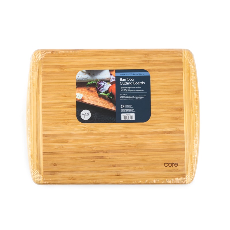 CUTTING BOARD BAMBOO MED