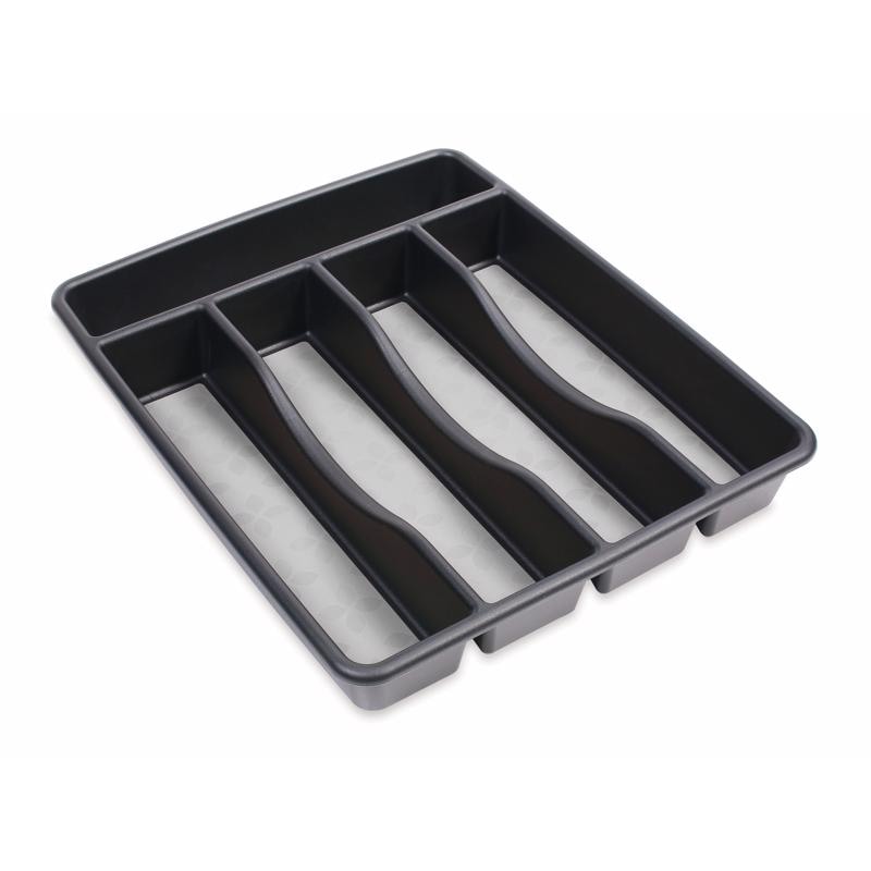 CUTLERY TRAY PLASTIC BLK