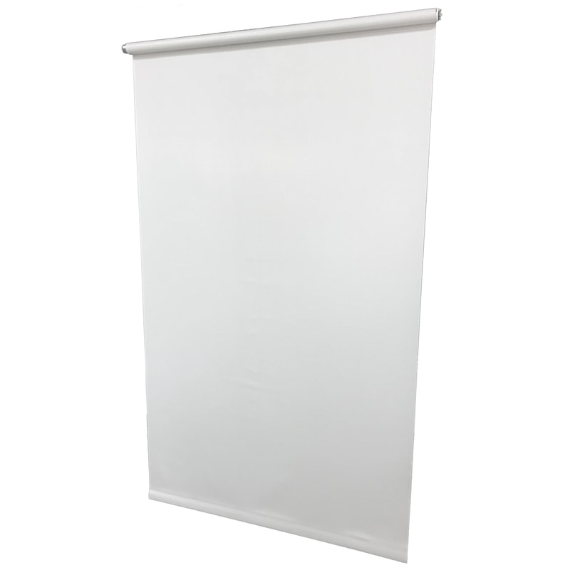 RLR SHADE LIN WHT 37X72"