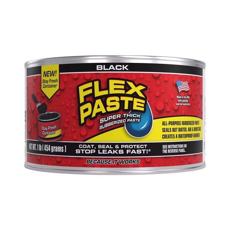 FLEX PASTE RUBBR BLK 1LB