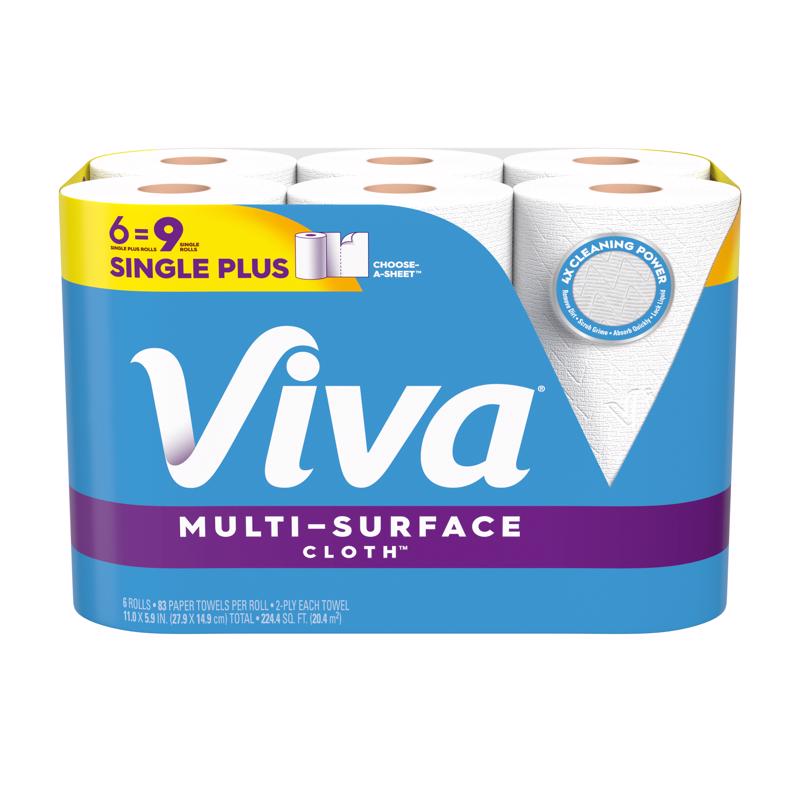 VIVA MSC TOWELS 6PK