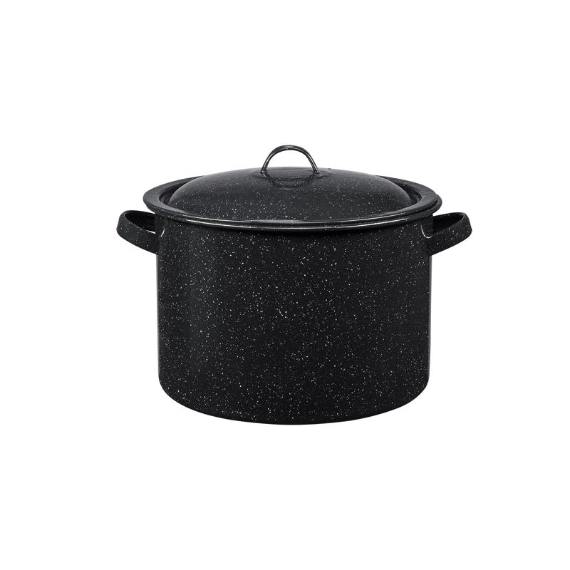 STEW POT BLACK 7.5QT