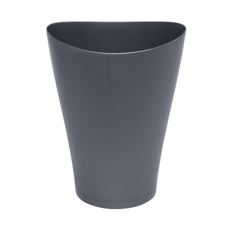 WASTEBASKET 9QT GRAY