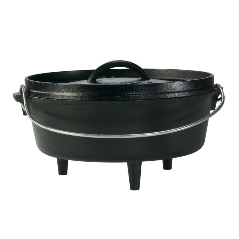 DUTCH OVEN BLK 10"D 4QT