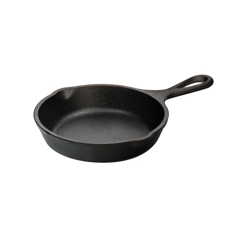 SKILLET CAST IRN BLK 5"D