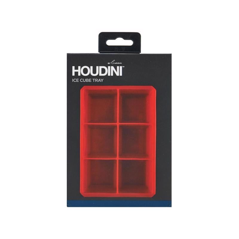ICE TRAY SILICN RED 1PK