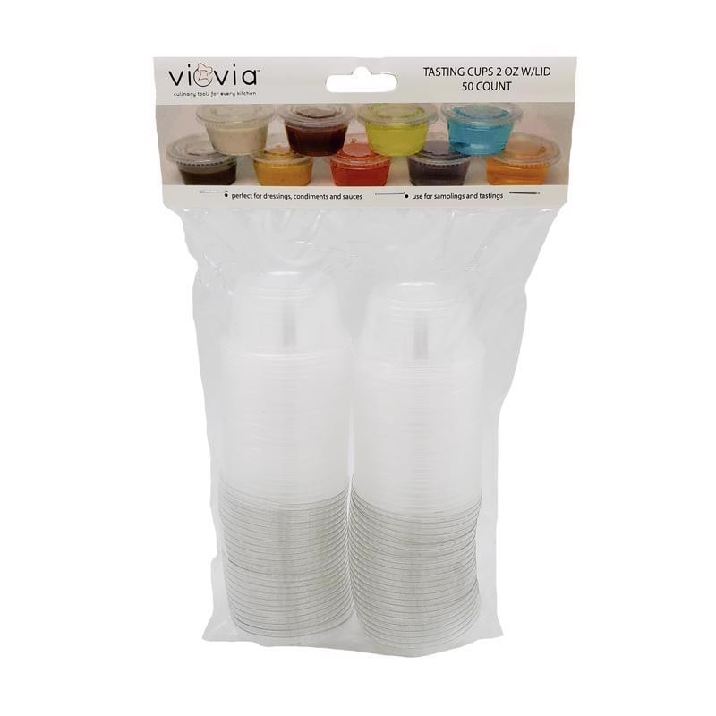 TASTING CUPS W/LID 50PK