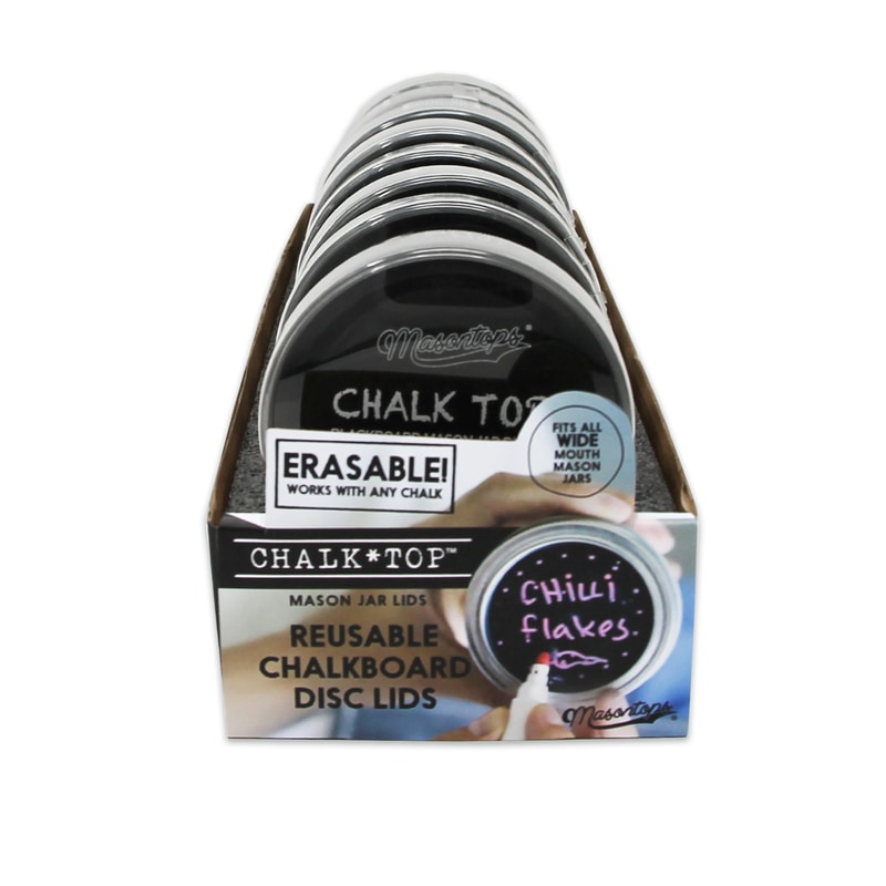 CHALK TP WM DISC LID 8PK
