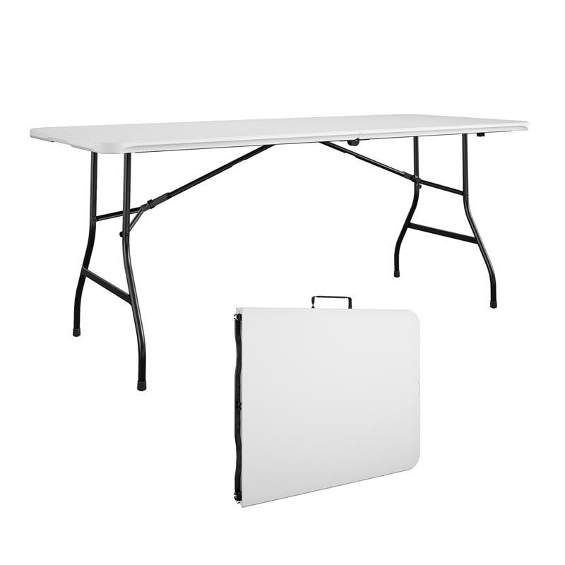 FOLD BUFT TABLE WHT 72"