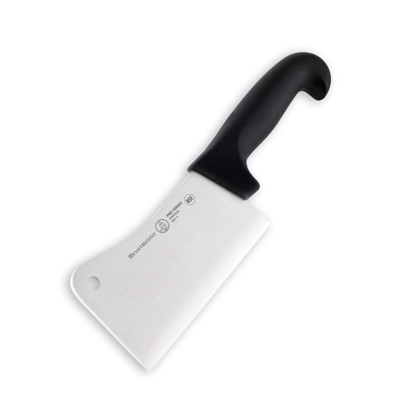 CLEAVER MEAT BLK/SLV 6"