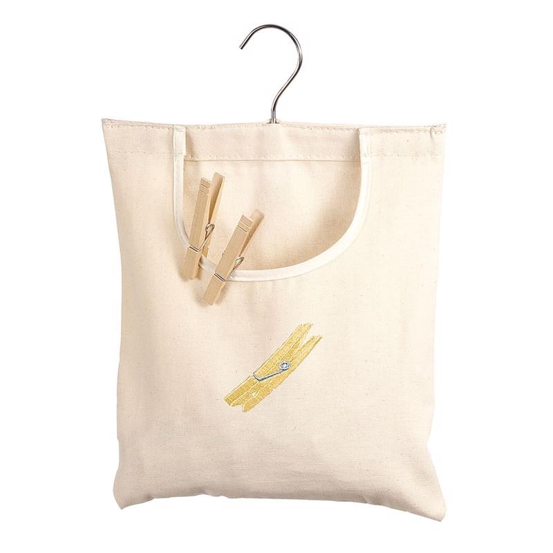 CLOTHES PIN BAG COTTON