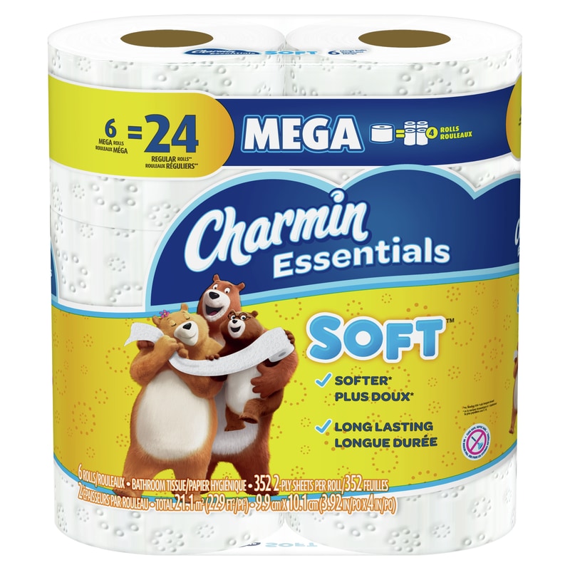 CHARMIN MEGA ROLL 6PK