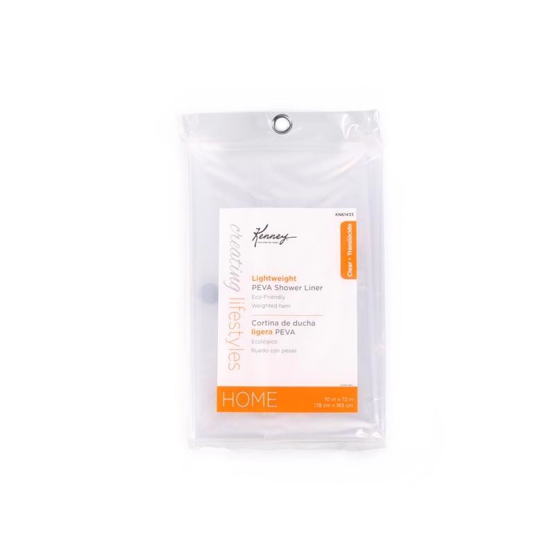 SHOWR CURTN LT WEGHT CLR