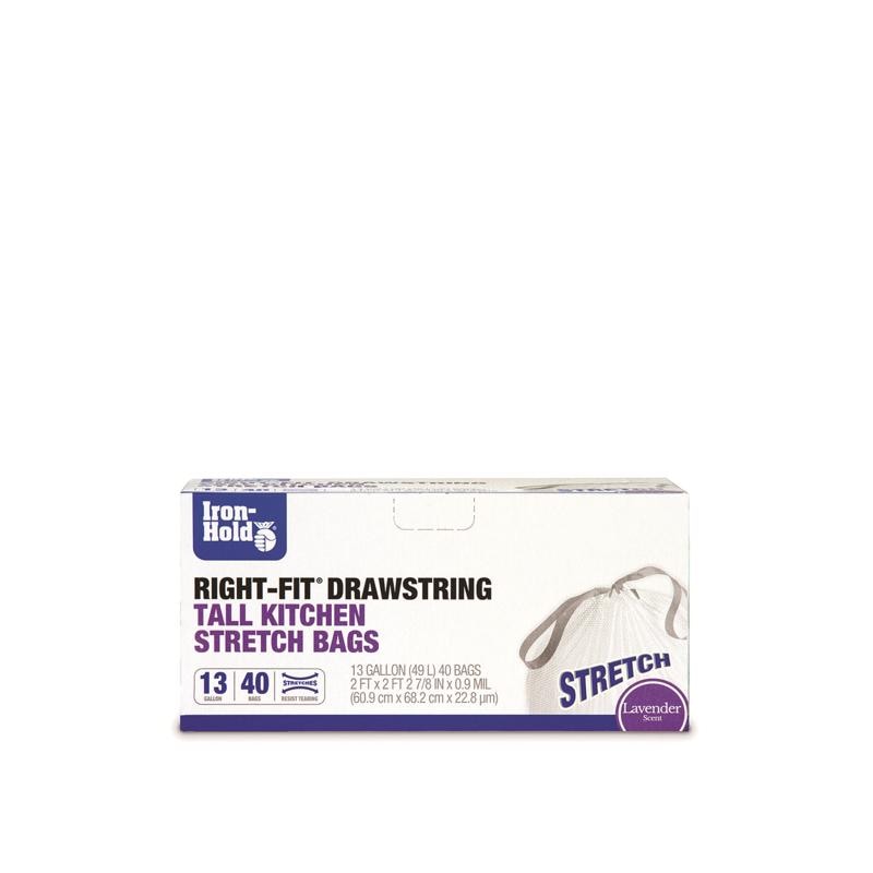 KTCHN BGS LAVND 13G 40PK