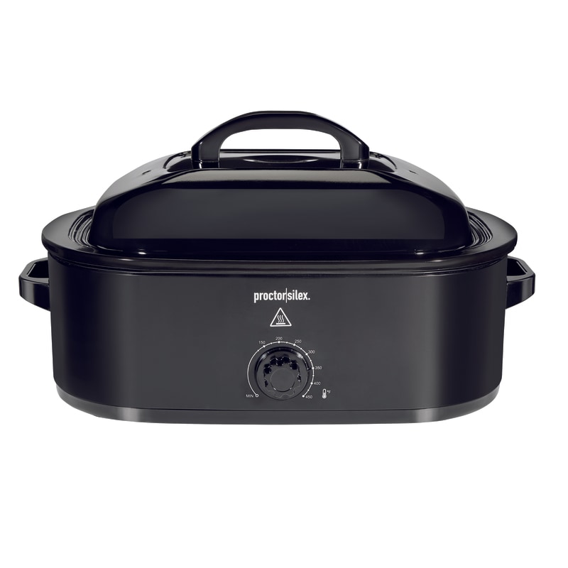 ROASTER OVEN BLACK 18QT