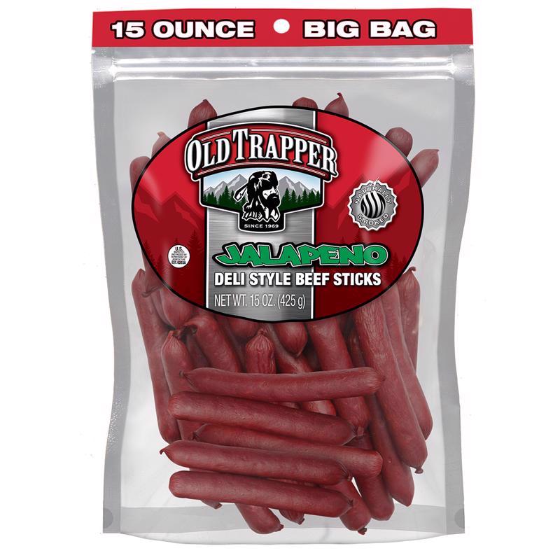 BEEF STICKS JLAPNO 15OZ