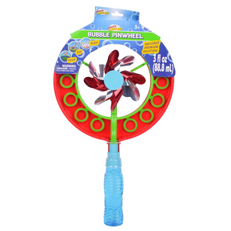 BUBBLE WAND PINWHEEL 3OZ