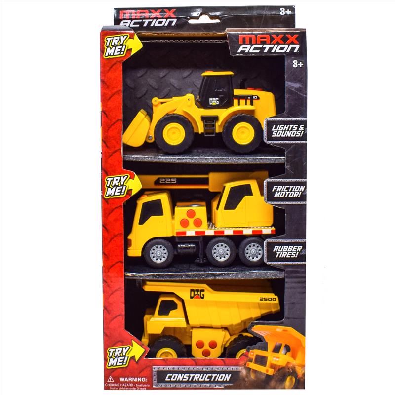 MINI CNTRCTN VEHICLS 3PK