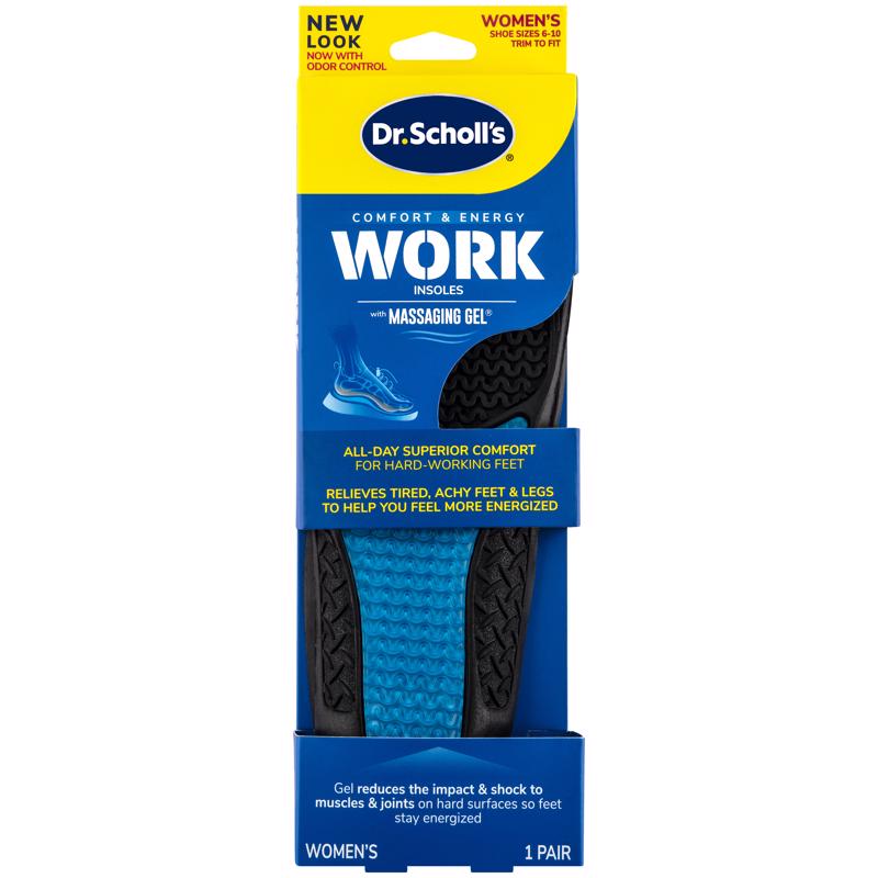 INSOLES WRK WMN 6-10 1PR