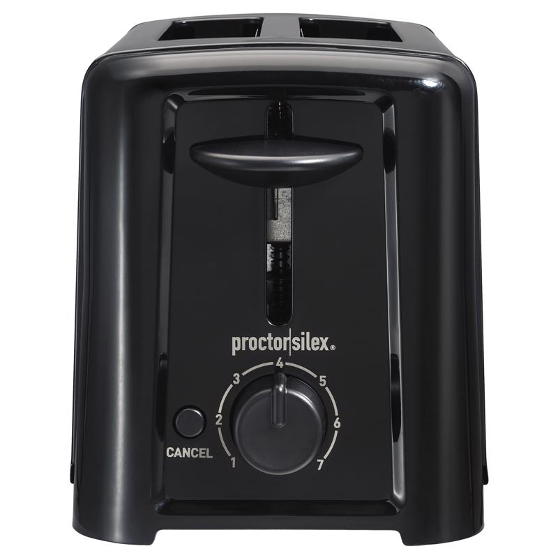 TOASTER PLASTIC BLACK